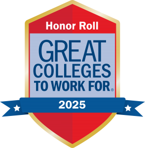 2025 Great Colleges to work for Honor Roll badge