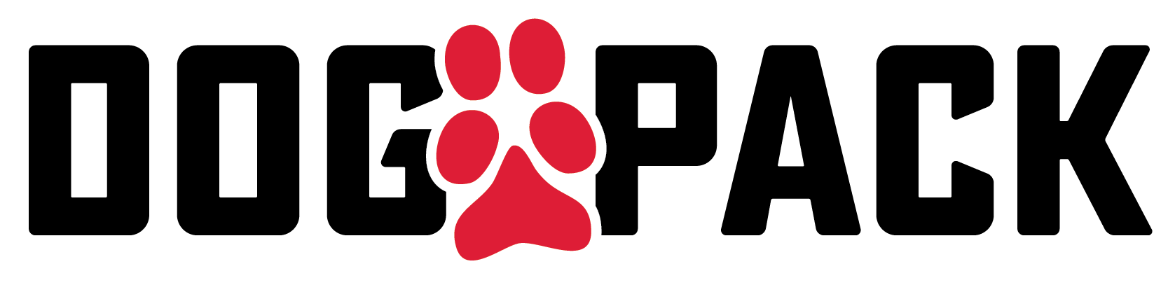 DOG Pack with paw in the middle.